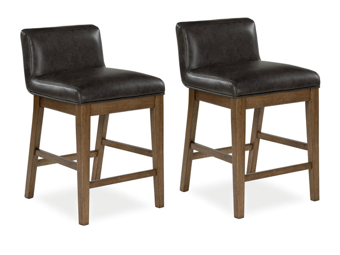 Cabalynn Two-tone Brown Upholstered Barstool (Priced Per Item, Must Order 2, 4, 6, or 8) - Brand New