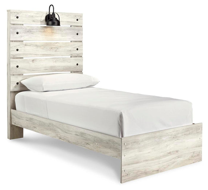 Cambeck Whitewash Cambeck Twin Panel Bed - Brand New