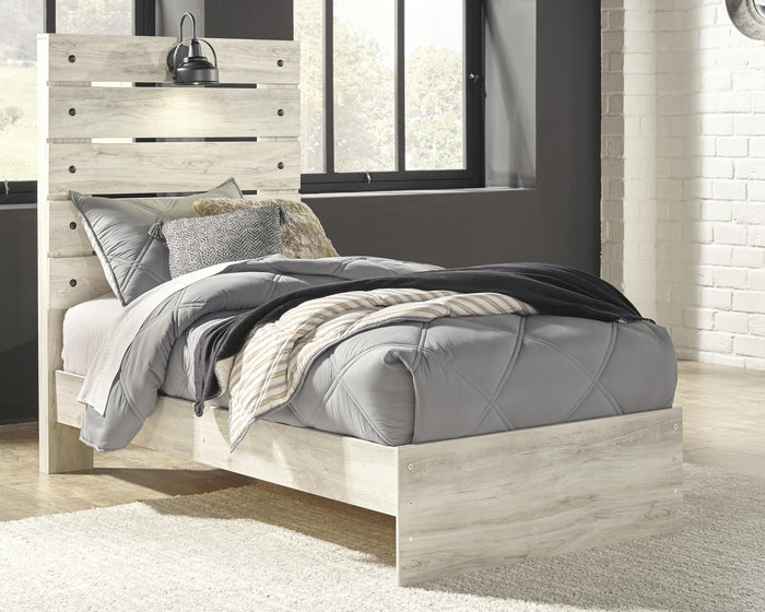 Cambeck Whitewash Cambeck Twin Panel Bed - Brand New