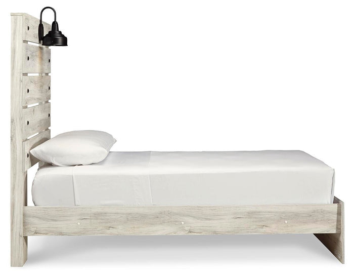 Cambeck Whitewash Cambeck Twin Panel Bed - Brand New