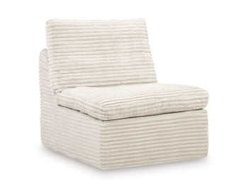 Canefield Ivory Armless Chair - Brand New