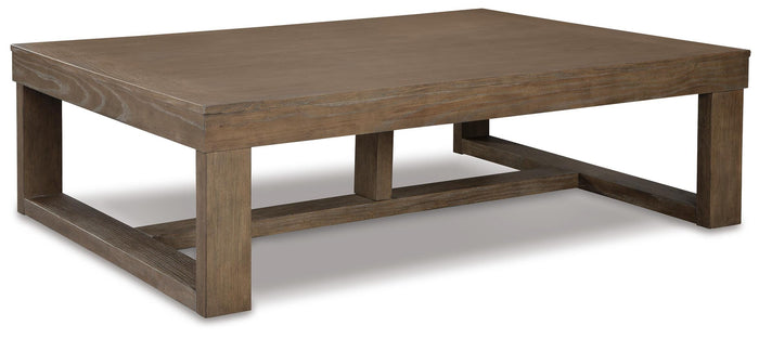 Cariton Gray Rectangular Cocktail Table - Brand New