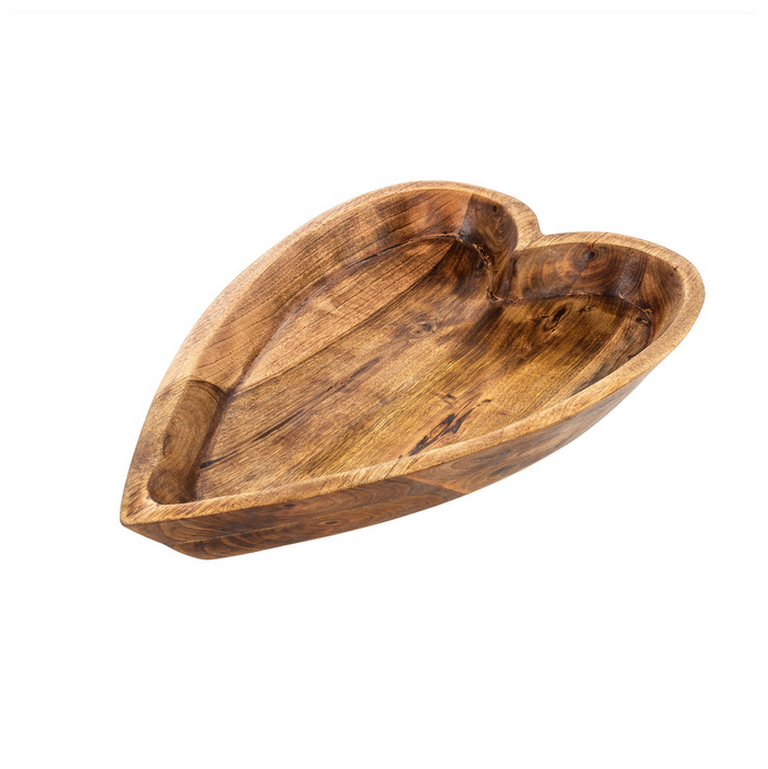 CARVED HEART BOWL