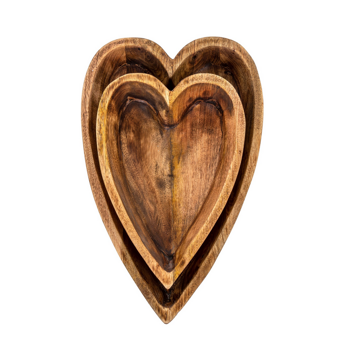 CARVED HEART BOWL