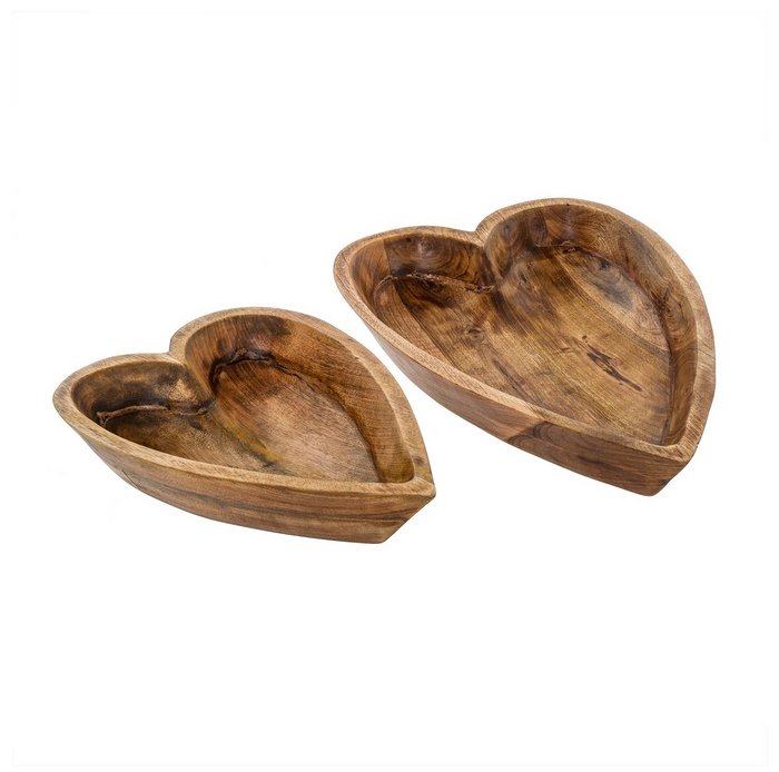 CARVED HEART BOWL