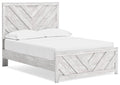 Cayboni Whitewash Cayboni Full Panel Bed - Brand New