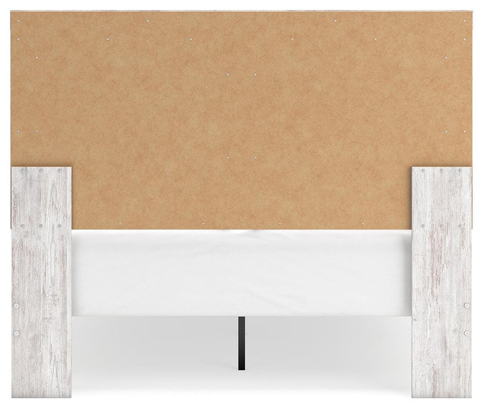 Cayboni Whitewash Cayboni Queen Panel Bed - Brand New
