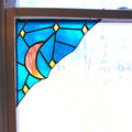 celestial corner panel - moon and stars