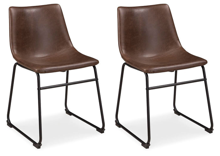 Centiar Brown Dining UPH Side Chair (Priced Per Item, Must Order 2, 4, 6, or 8) - Brand New