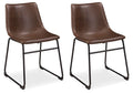 Centiar Brown Dining UPH Side Chair (Priced Per Item, Must Order 2, 4, 6, or 8) - Brand New