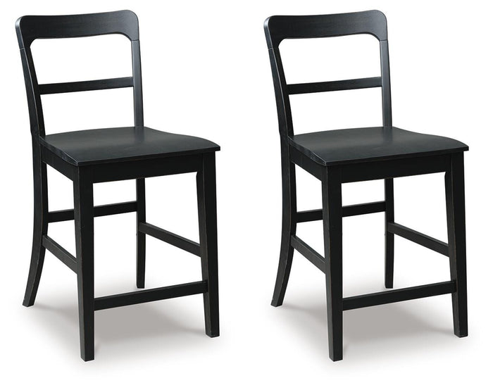 Chadworth Black Barstool (Priced Per Item, Must Order 2, 4, 6, or 8) - Brand New