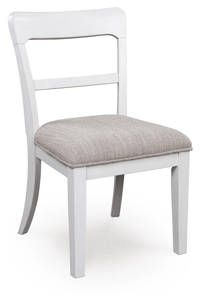 Chadworth White Dining UPH Side Chair (Priced Per Item, Must Order 2, 4, 6, or 8) - Brand New