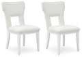 Chalanna White Dining UPH Side Chair (Priced Per Item, Must Order 2, 4, 6, or 8) - Brand New