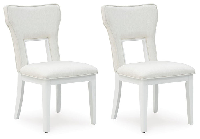 Chalanna White Dining UPH Side Chair (Priced Per Item, Must Order 2, 4, 6, or 8) - Brand New