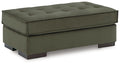 Chalcombe Olive Oversized Accent Ottoman - Brand New