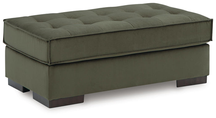 Chalcombe Olive Oversized Accent Ottoman - Brand New