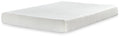 Chime 8 Inch Memory Foam White Twin Mattress - Brand New