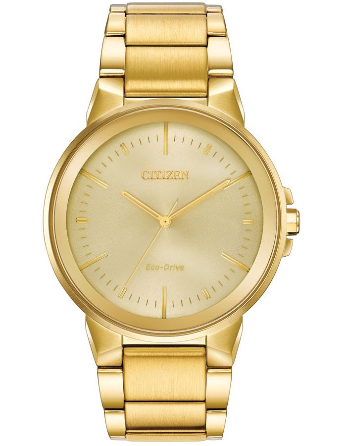 Citizen Eco-Drive Mens Axiom - Gold-Tone - Champagne Dial - Gold-Tone Bracelet - BJ6512-56P_584c4c92-3021-437a-9285-255f1d040260