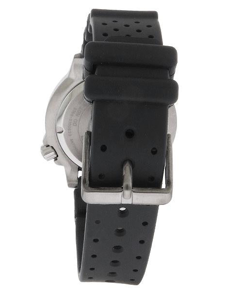 Citizen Eco-Drive Mens Promaster ISO Dive Watch - Steel Case, Black Dial & Strap - BN0150-28EC