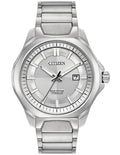 Citizen Eco-Drive Mens Titanium Watch - Silver-Tone Dial - Bracelet - Date - AW1540-88A_5bf96759-3a7e-48df-8ccd-37707dd5a7c3