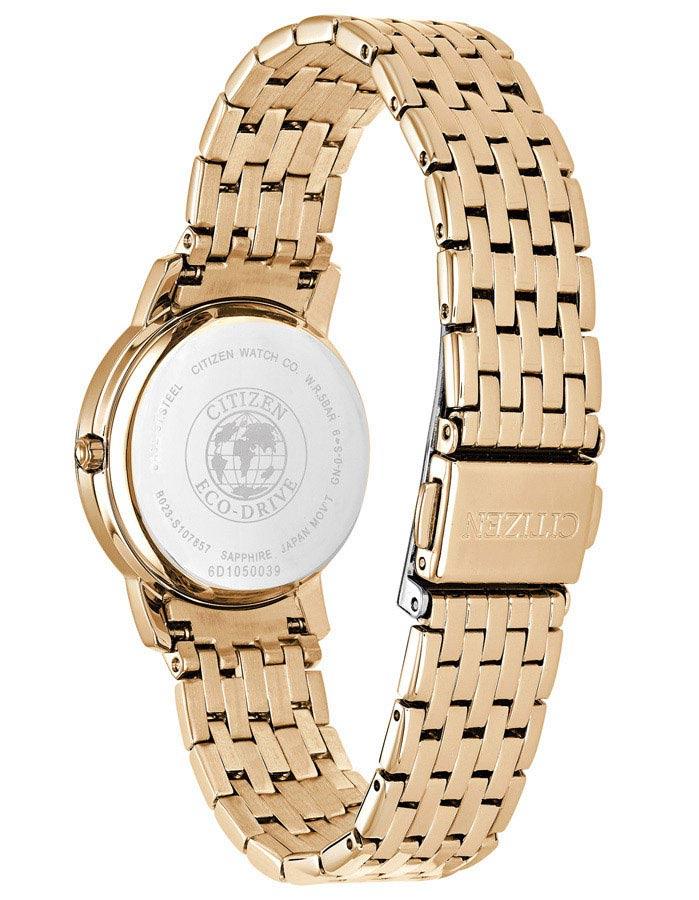 Citizen Eco-Drive Womens Silhouette Crystal Watch - Rose Gold-Tone - Bracelet - EX1483-50DC_ec23a98a-6da7-4d88-b1a1-58a0dc2eb84c
