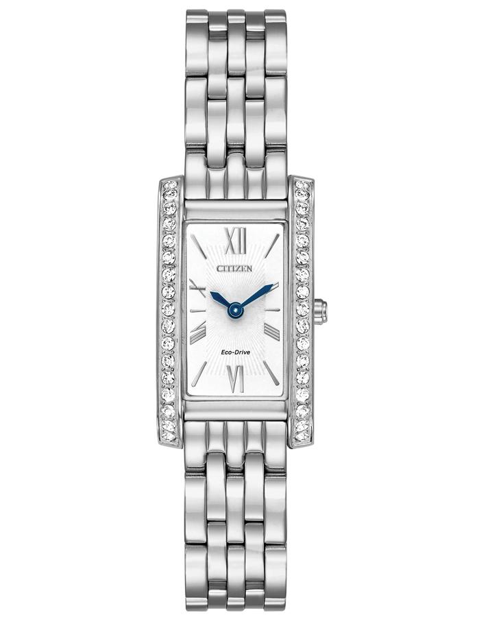 Citizen Eco-Drive Womens Silhouette Crystal Watch - Stainless Steel - Bracelet - EX1470-51A_ed99bd2b-a6c6-43cf-845b-a51e7e9448f6