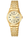 Citizen Quartz Womens Watch - Gold-Tone - Day/Date - Expandable Band - EQ2002-91P_d858086f-6732-4285-a2d1-3fdfa1a4300e