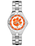 Clemson University PRO II Womens Watch - Logo Dial - Bracelet - CU119