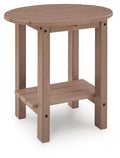 Cliffs Beach Driftwood Oval End Table
