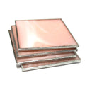 coasters set - pink swirl