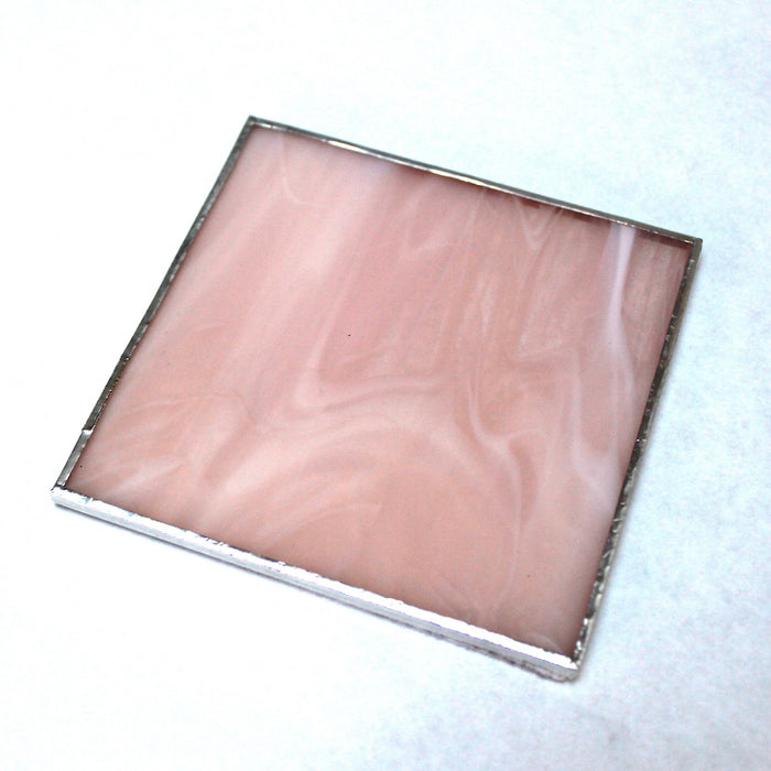 coasters set - pink swirl