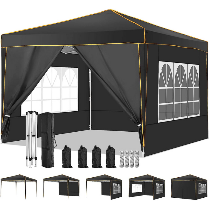 COBIZI 10x10 Pop Up Outdoor Waterproof Commercial Canopy - Brand New