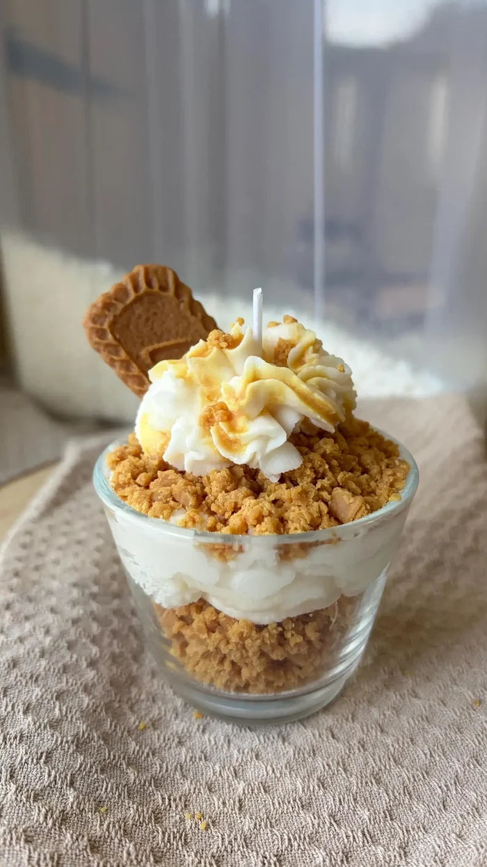 Cookie dessert candle, cookie scent,Small
