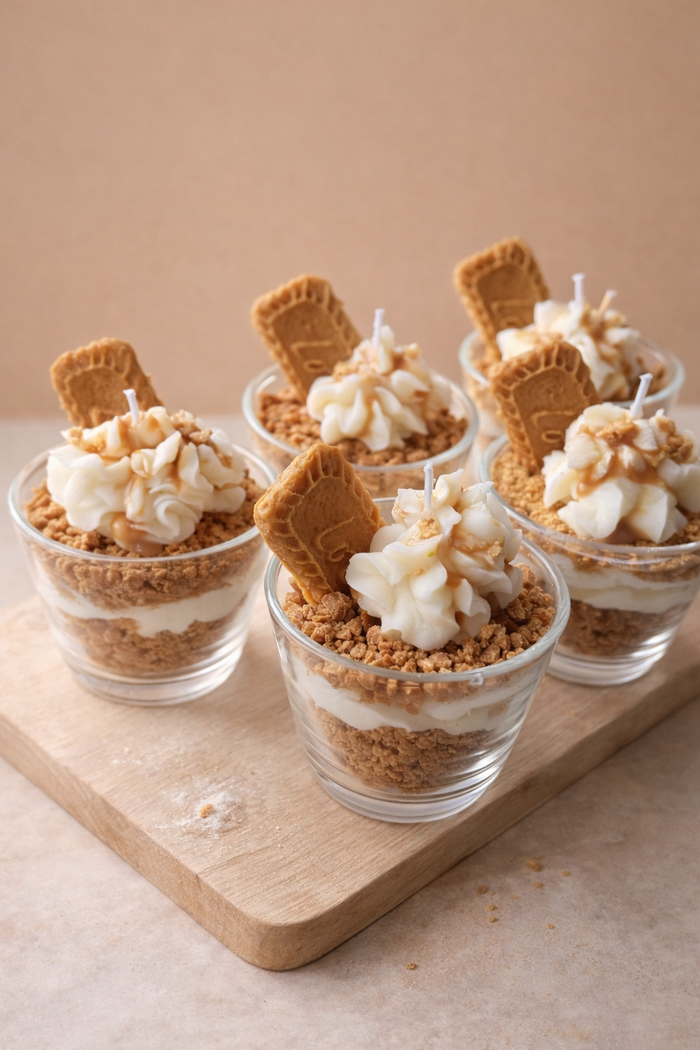 Cookie dessert candle, cookie scent,Small