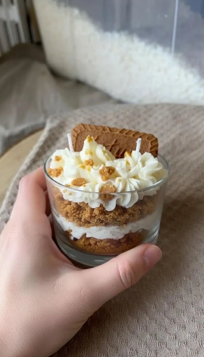 Cookie dessert candle, cookie scent,Small