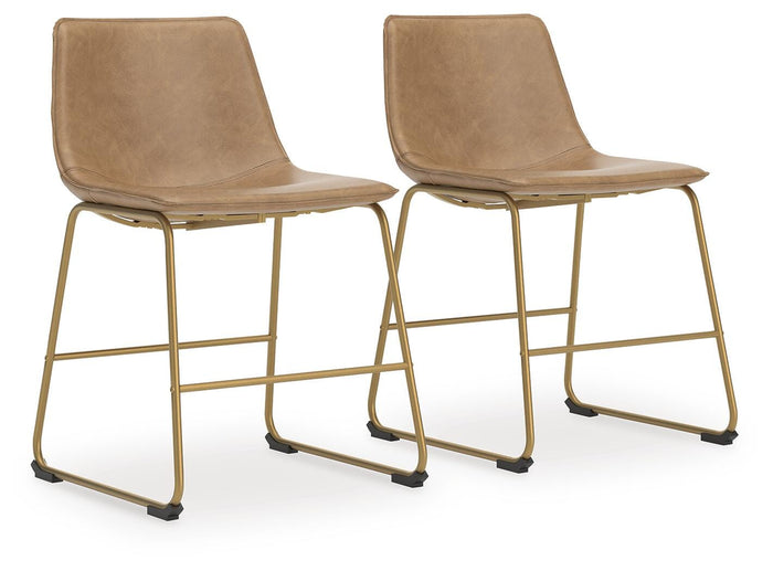 Crandox Toast/Gold Dining UPH Side Chair (Priced Per Item, Must Order 2, 4, 6, or 8) - Brand New