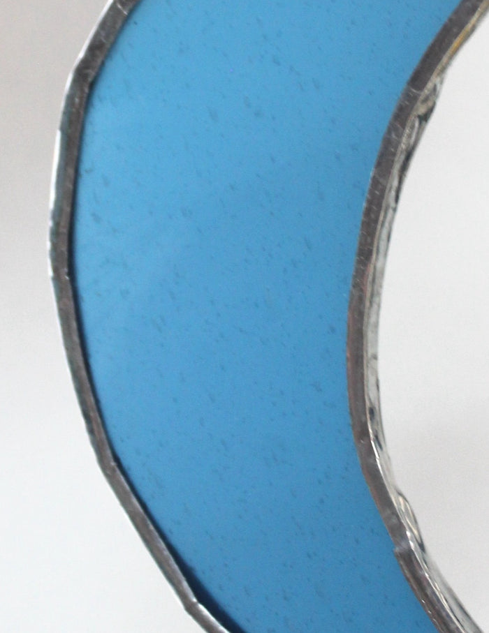 crescent mooncatcher: sky blue with sunshine aura orb