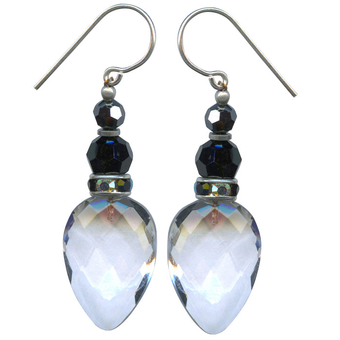 Owen Glass Collection Cruise 23 earrings featuring elegant, handcrafted metal design with intricate details and a sleek finish.