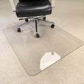 Crystal Clear 1/5" Thick 47" x 35" Heavy Duty Hard Chair Mat |Suitable for Carpet or Hard Floor