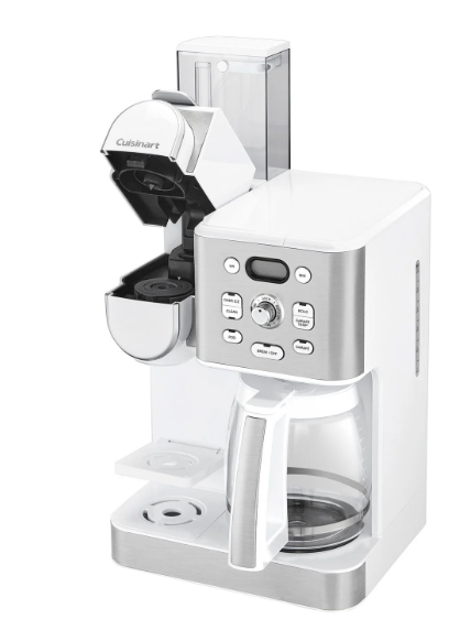 Cuisinart 2-in-1 Coffeemaker, 12 Cup Capacity, Single Serve, Hot or Iced - Brand New - Open Box