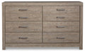 Culverbach Gray Six Drawer Dresser - Brand New