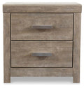 Culverbach Gray Two Drawer Night Stand - Brand New