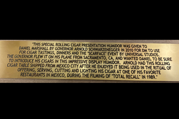 Custom Engraved Brass Plaque