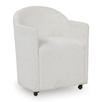 Darimore Off White Dining UPH Arm Chair (Priced Per Item, Must Order 2, 4, 6, or 8) - Brand New