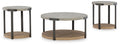 Darthurst Light Brown Occasional Table Set (3/CN) - Brand New