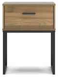 Deanlow Honey One Drawer Night Stand - Brand New