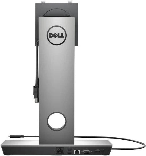 Dell DS1000 (P2213T) 22" Landscape Black and Silver Monitor/Dock Built In (USB-C) Renewed
