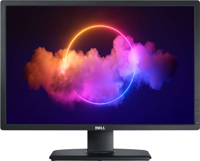 Dell P2213T GRADE A 22" Landscape Black and Silver/Grey  LCD Monitor Renewed