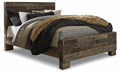Derekson Multi Gray Derekson Queen Panel Bed - Brand New