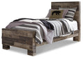 Derekson Multi Gray Derekson Twin Panel Bed - Brand New